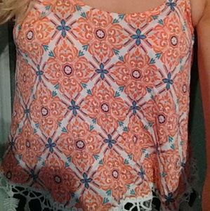 Beautiful Fringe Crop-top